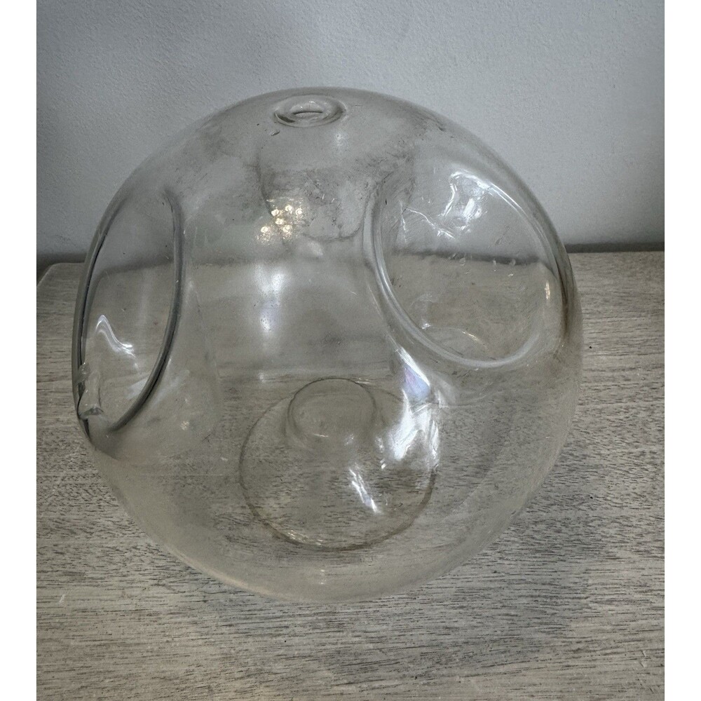 Vintage 1978 Buzz Blodgett Unreal Sitting Bubble Lite Glass Candle Holder